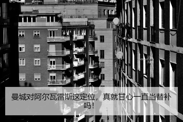 曼城对阿尔瓦雷斯这定位，真就甘心一直当替补吗！